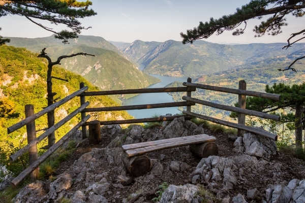 Tara National Park viewpoint